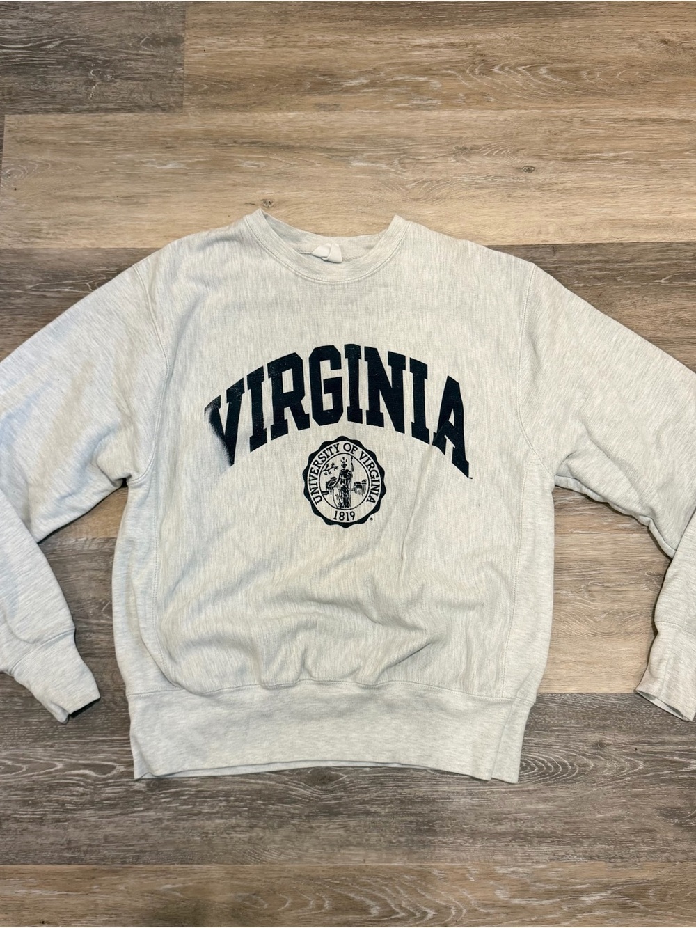 Vintage Champion Reverse Weave UVA University of Virginia Sweatshirt - Adult M